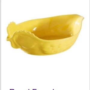 Revol French porcelain chicken roaster